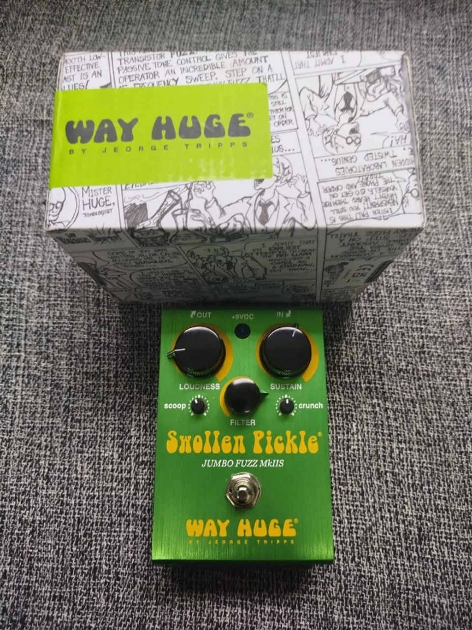 Fuchs valve job 真空管　オーバードライブ Fuchs Valve Job II True Tube Overdrive - Instrumentos musicais