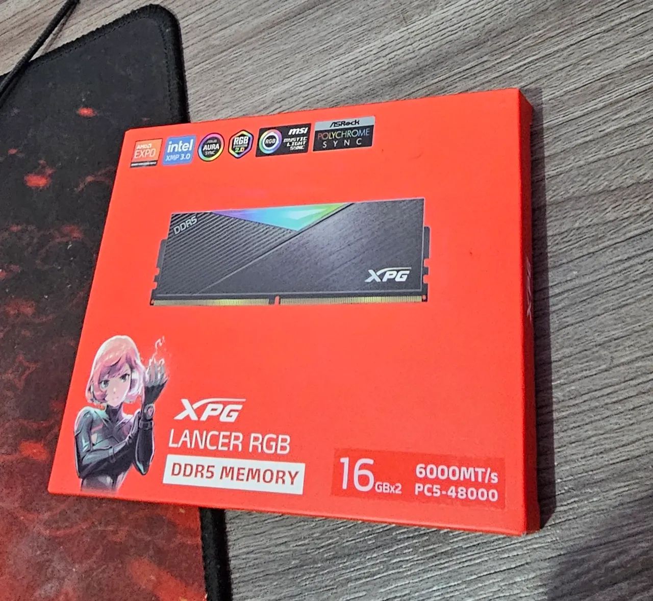 Memória XPG DDR5 32 GB 6000 MHZ SL 30 - Memória RAM - Bandeiras