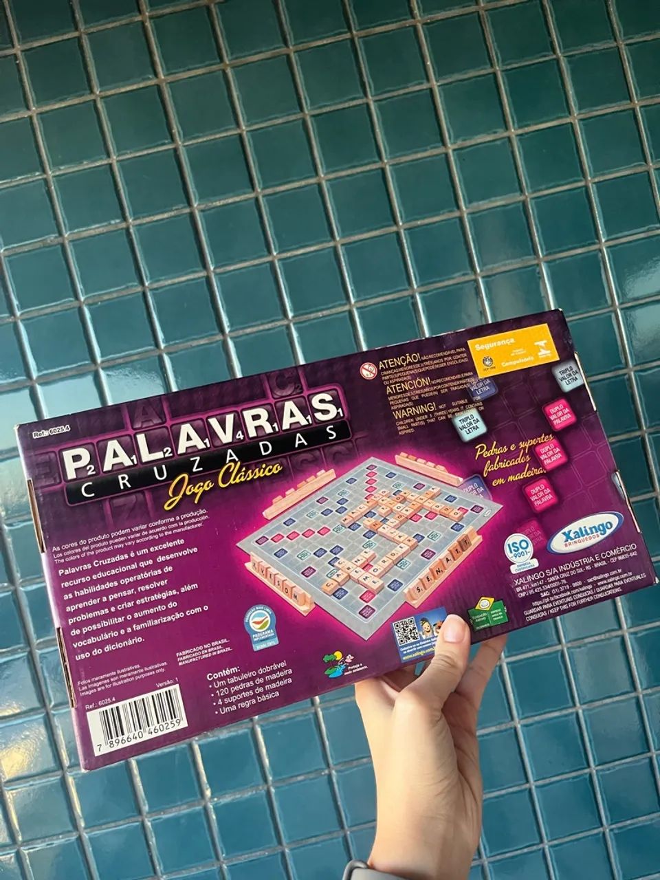 Jogo de tabuleiro Palavras Cruzadas - Foto 2