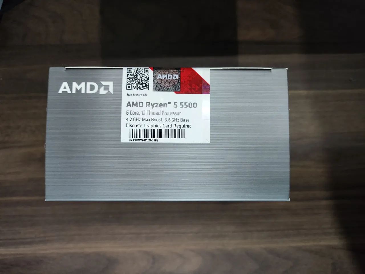 AMD RYZEN 5 5500 (Lacrado) - Foto 2