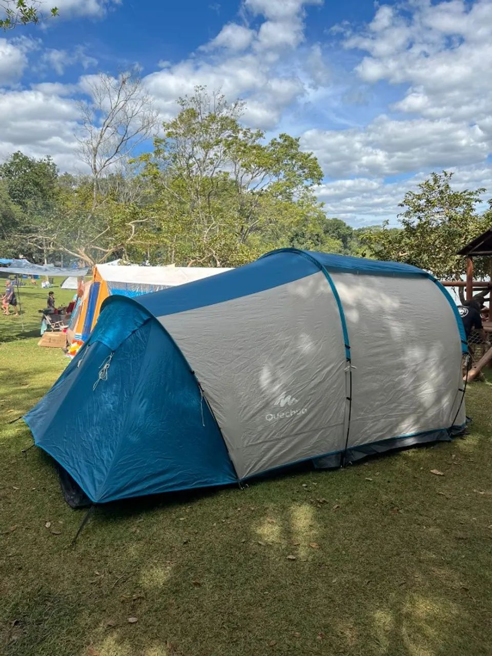 Barraca Quechua 4.1 usada em bom estado - camping - Foto 4
