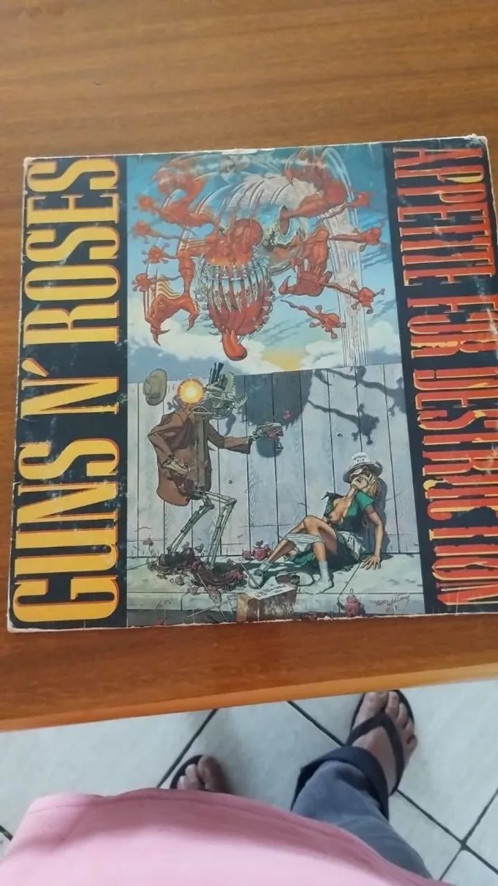 Guns N? Roses - 2 LPs em vinil - Foto 3
