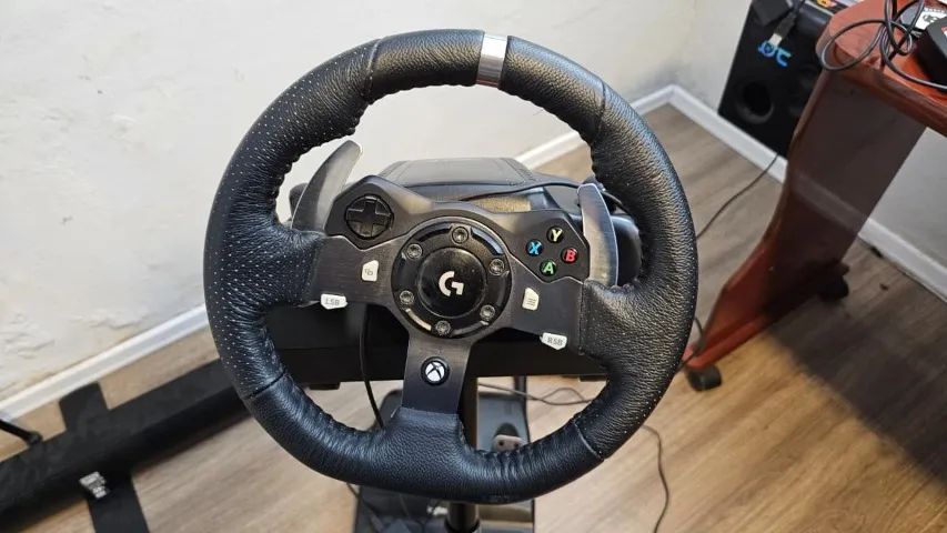 Logitech G29 Driving Force + Suporte - Usado  - Foto 2