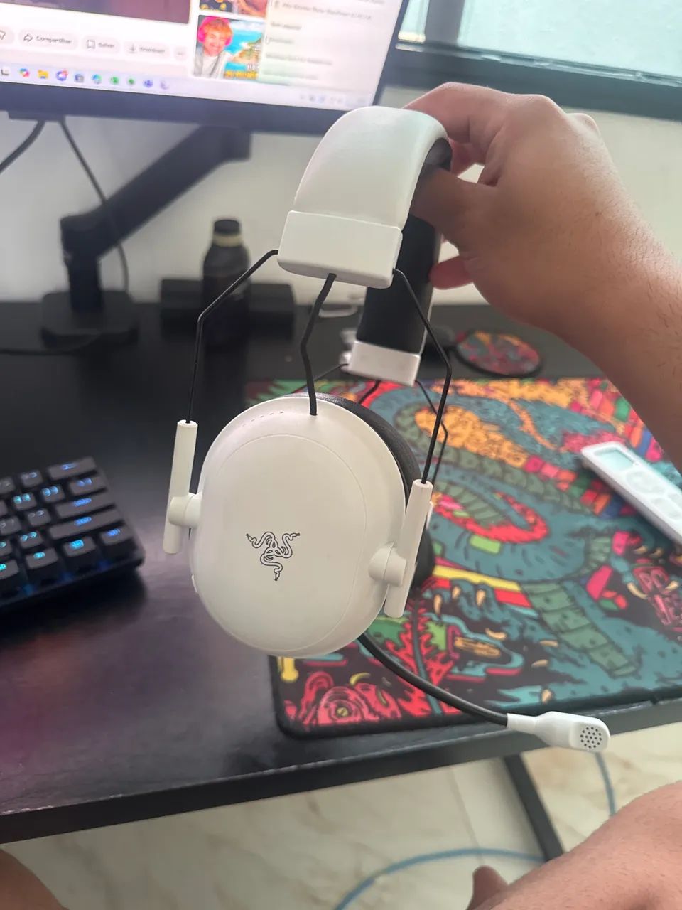 Headset razer blackshark v2 wireless bluetooth