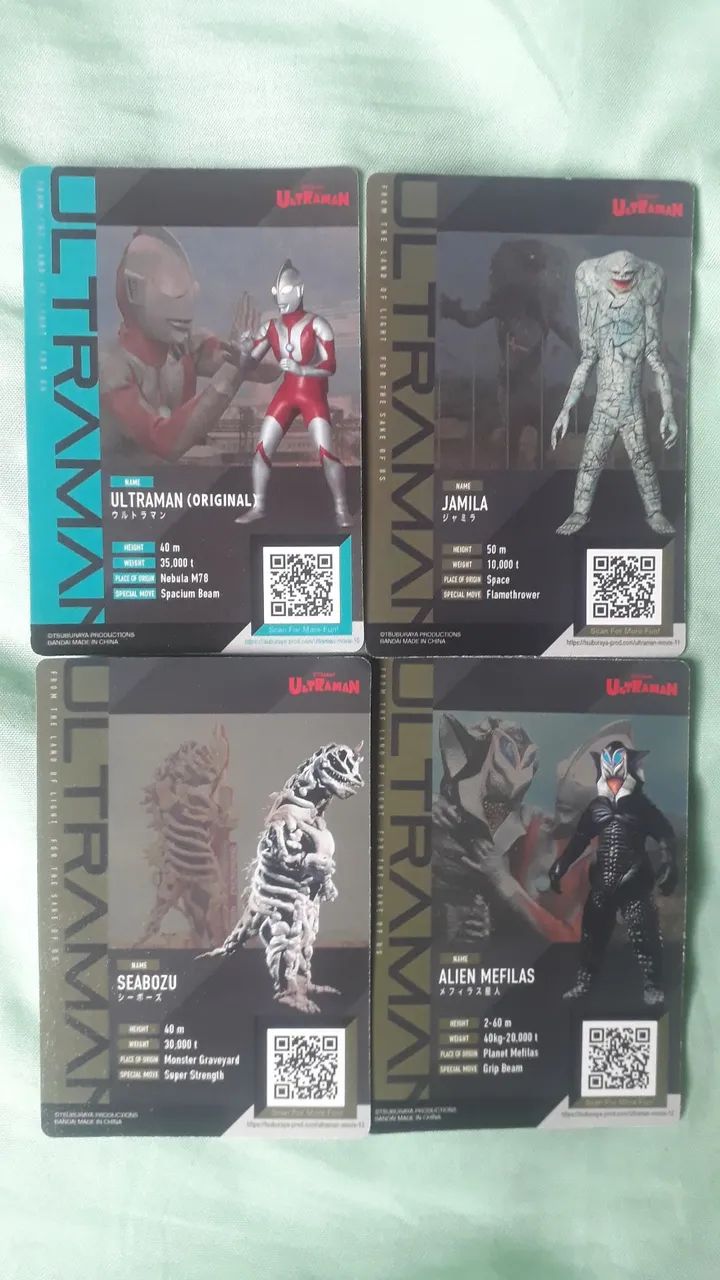 Cards Ultraman - Foto 2
