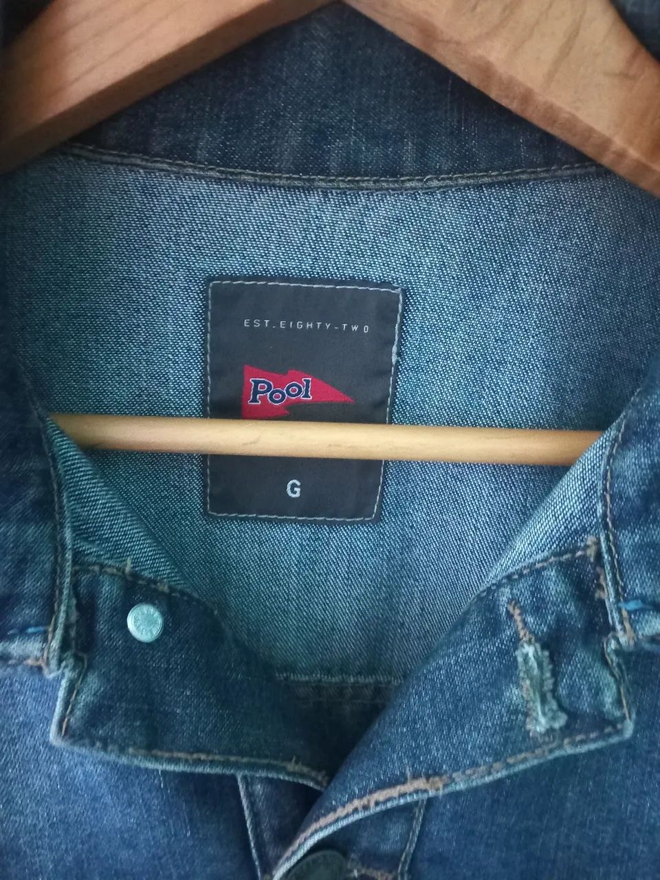 Jaqueta Jeans Pool Tam G - Foto 2
