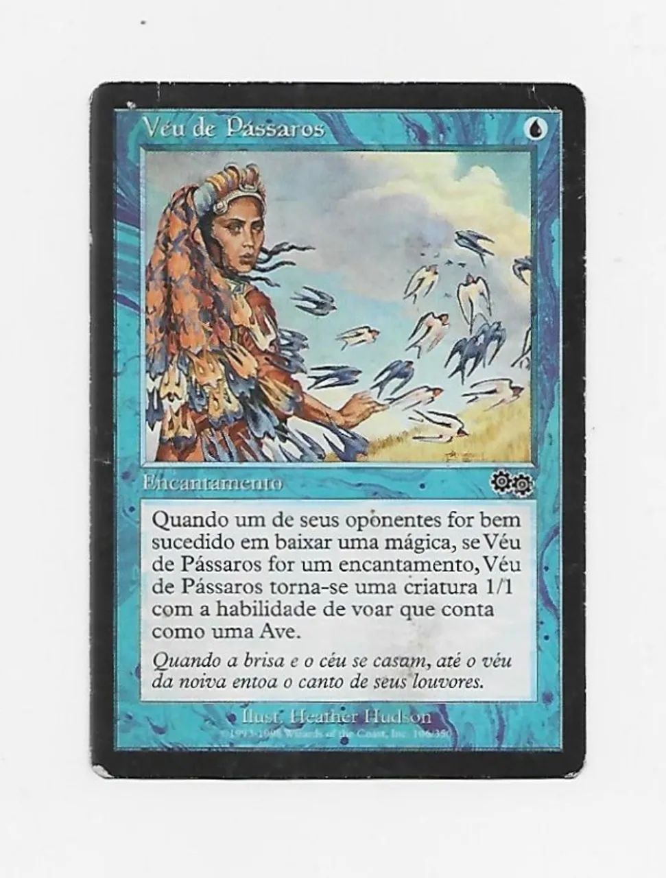 Carta Magic the Gathering Véu de Pássaros