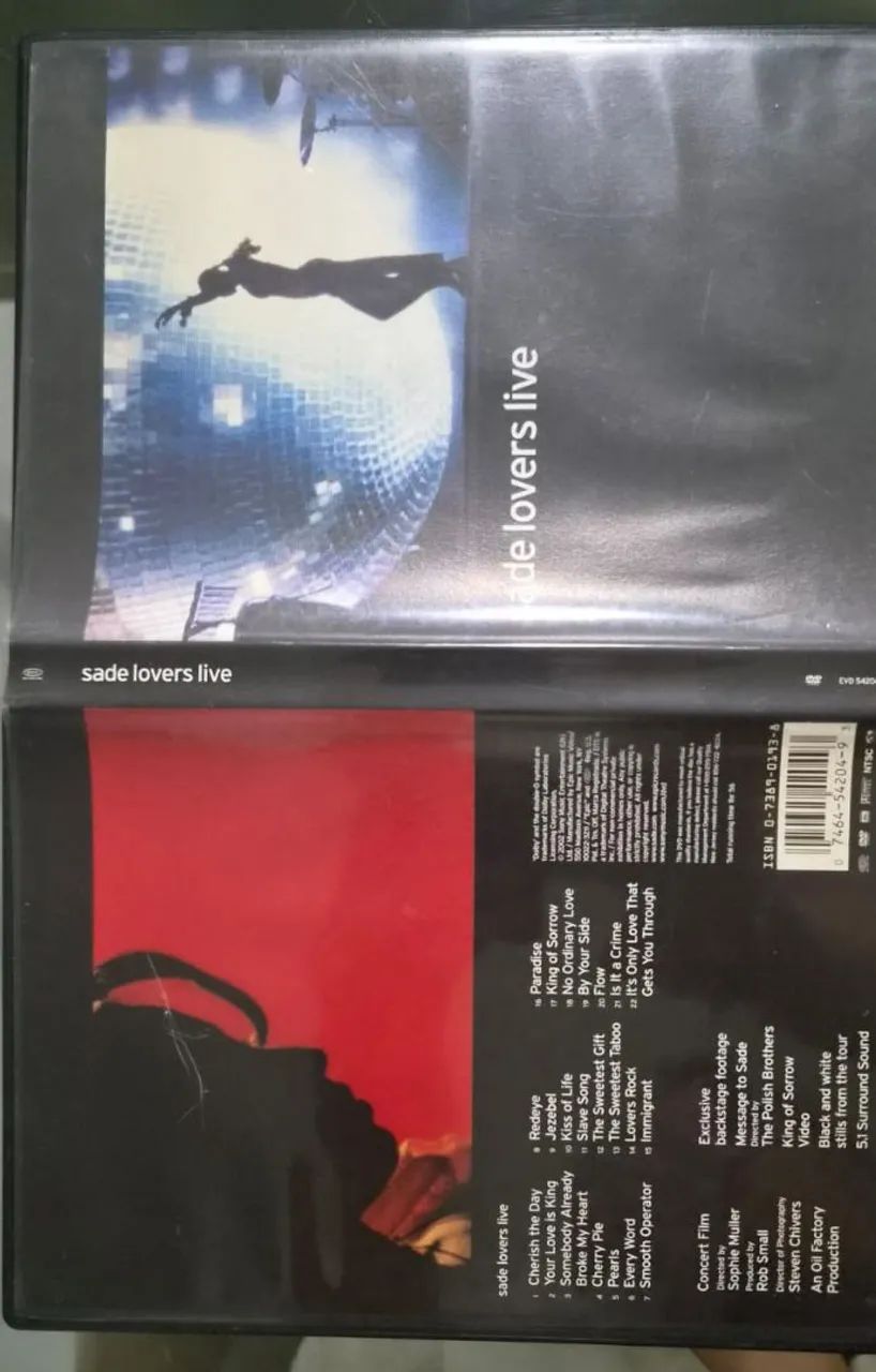 DVD sade lovers live