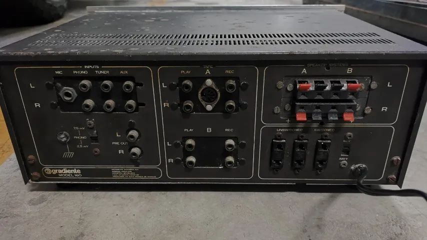 Amplificador Gradiente  -  Modelo160 - Foto 2