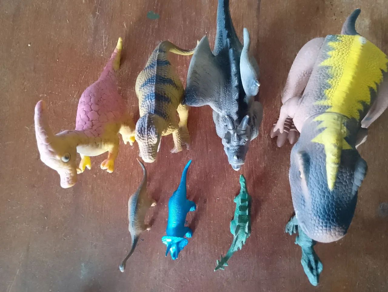 Dinossauros de borracha  - Foto 2