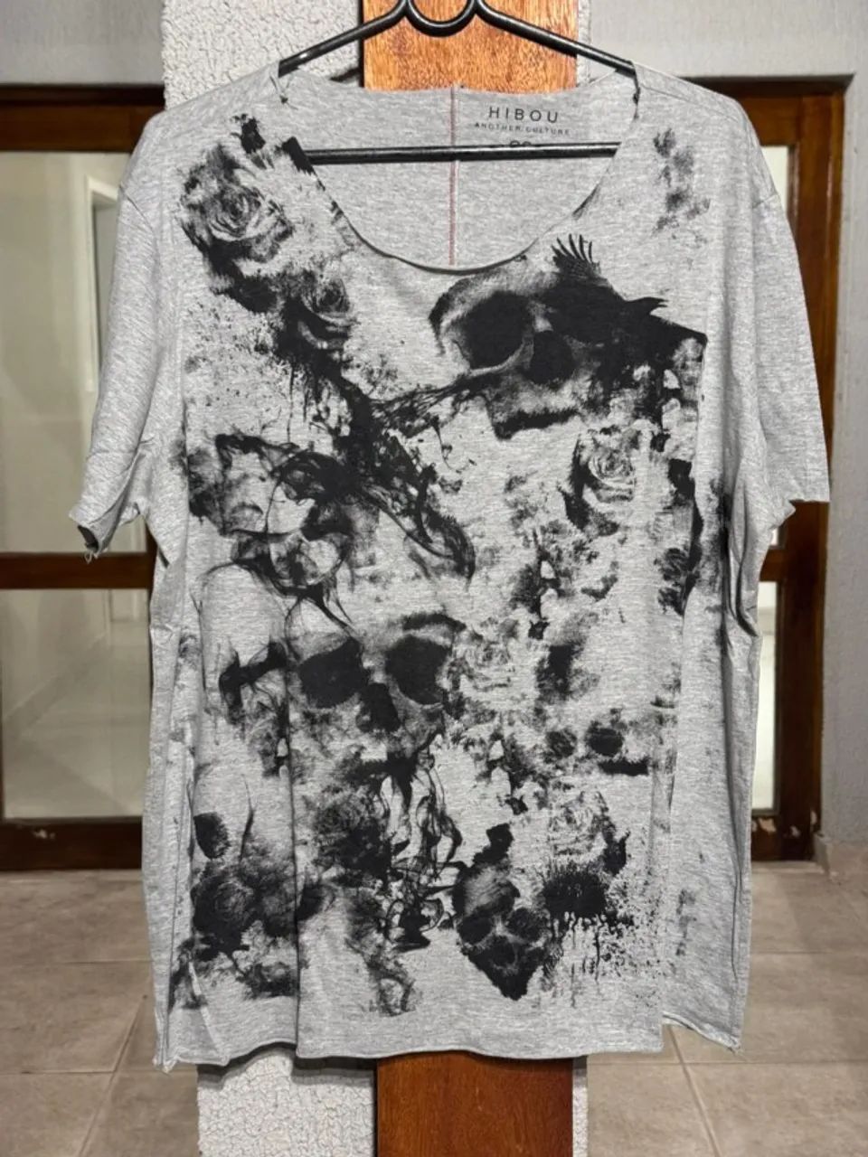 Lote 4 Camisetas Masculinas GG Plus Size Estilo Premium Estampadas - Foto 4