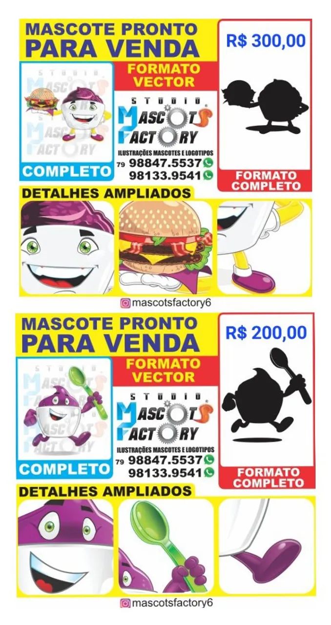 Criação de mascotes, logotipos e iluminações profissionais.  - Foto 3