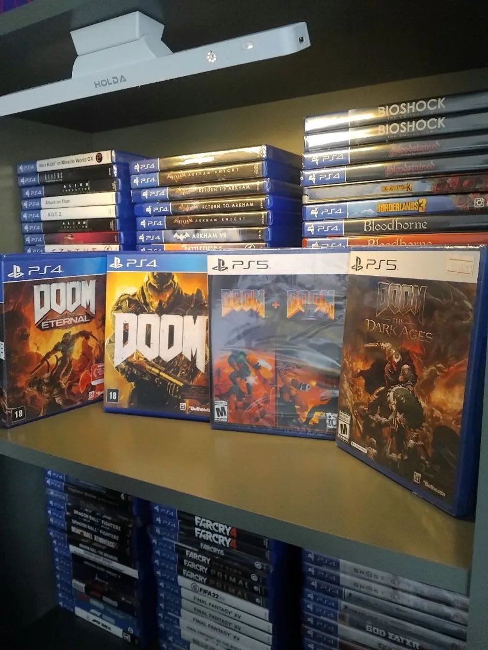 Doom ps4 e ps5, cada jogo tem seu valor!