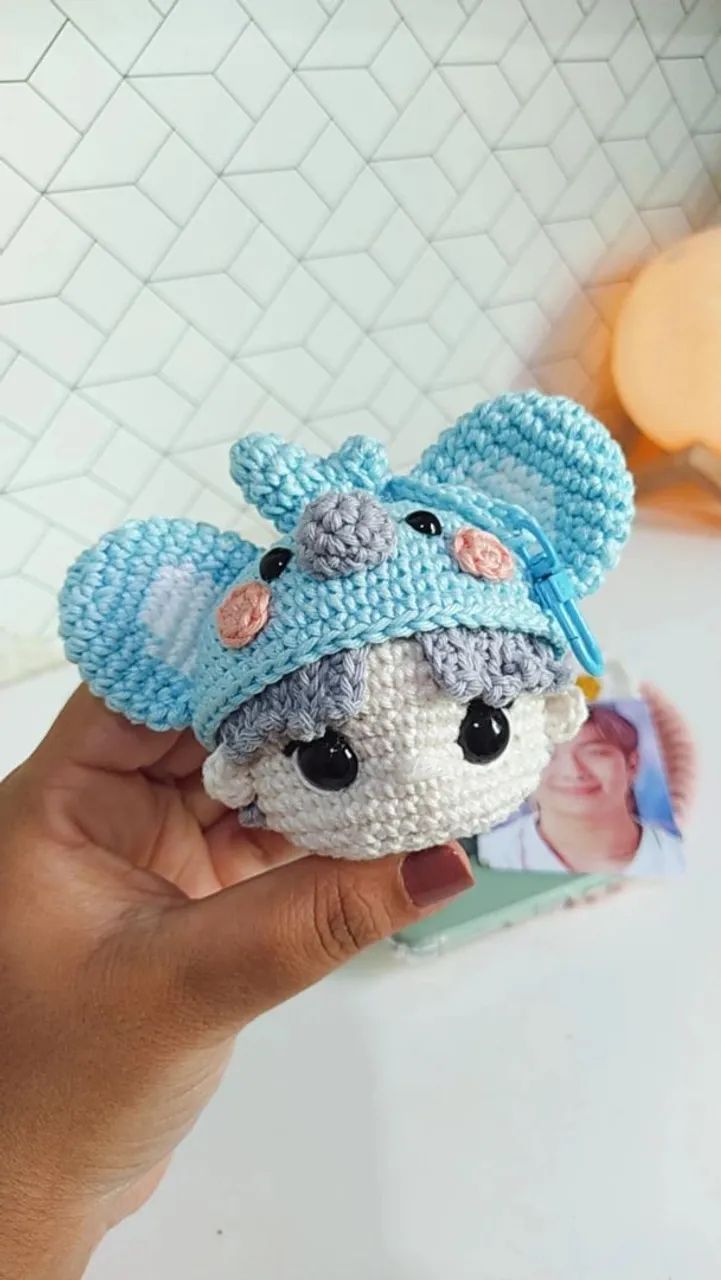 BTS Bt21 Amigurumi/ Crochê  - Foto 3