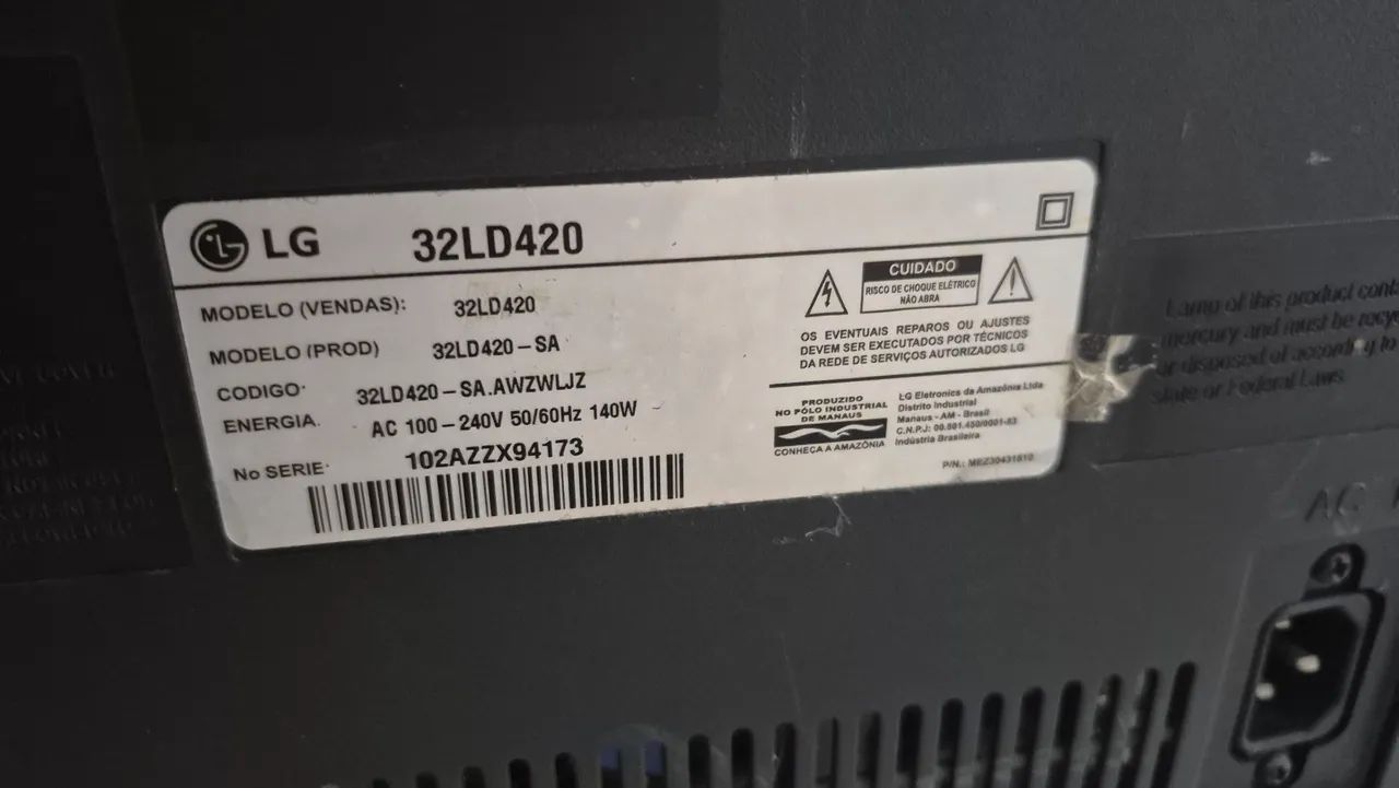 Combo com 3 TVs para peças ou reparos - Foto 5