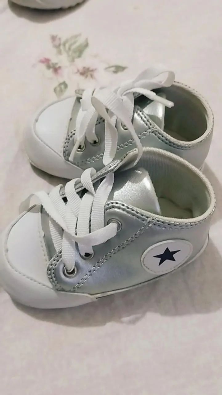 Sapatinhos de bebê menina  - Foto 3