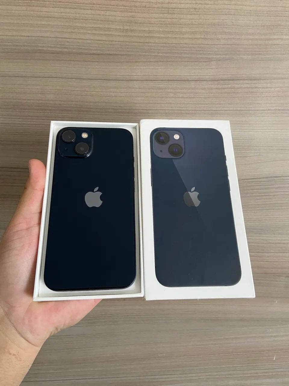 IPHONE 13 COM CAIXA E NOTA!