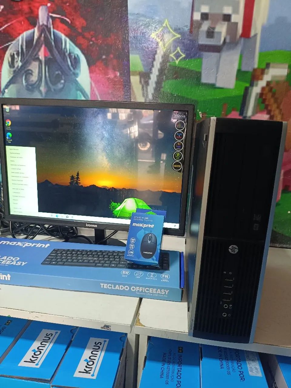 Máquina completa HP i5 - 1ano de garantia  - Foto 2