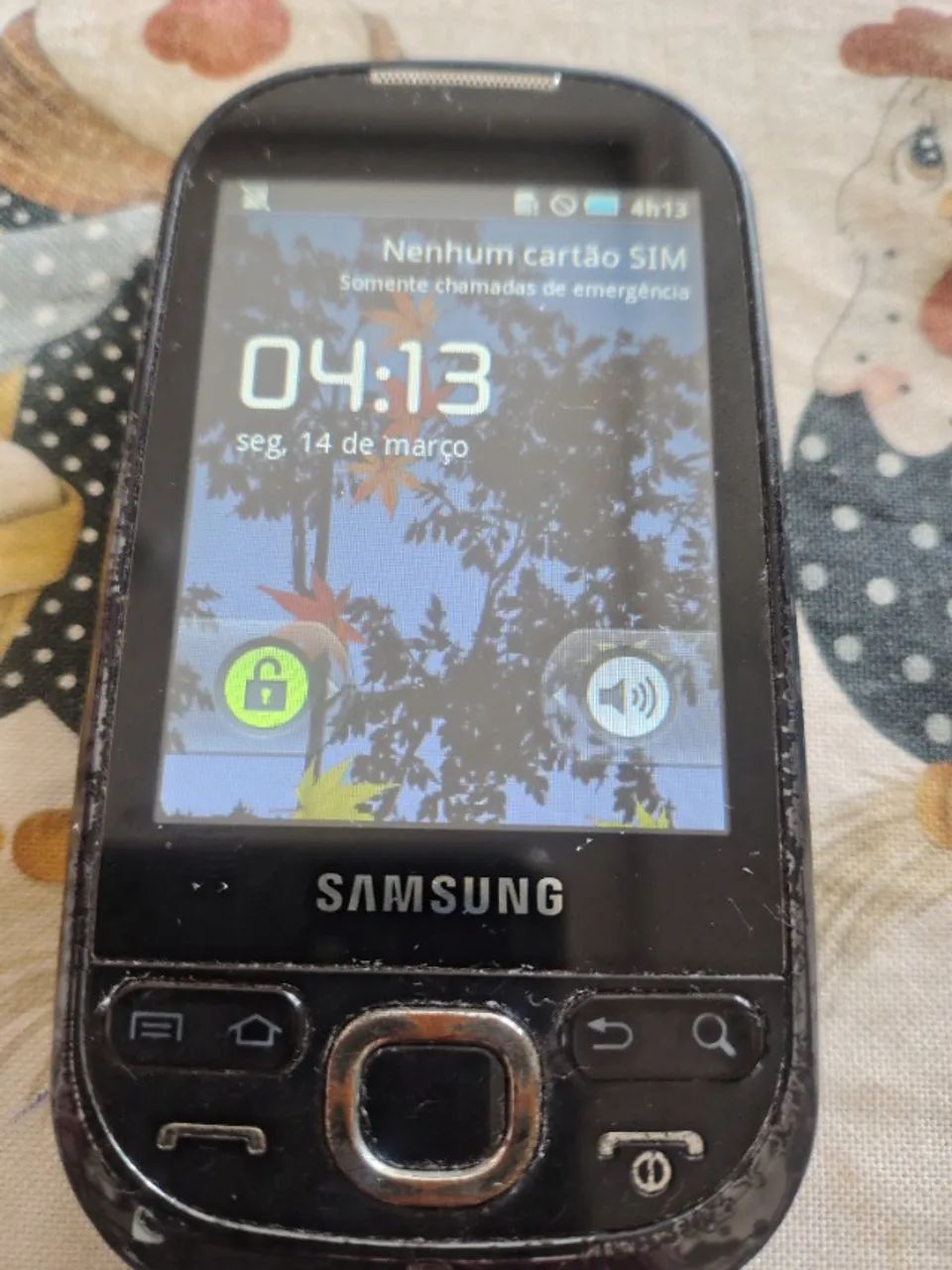 Celular simples Samsung 