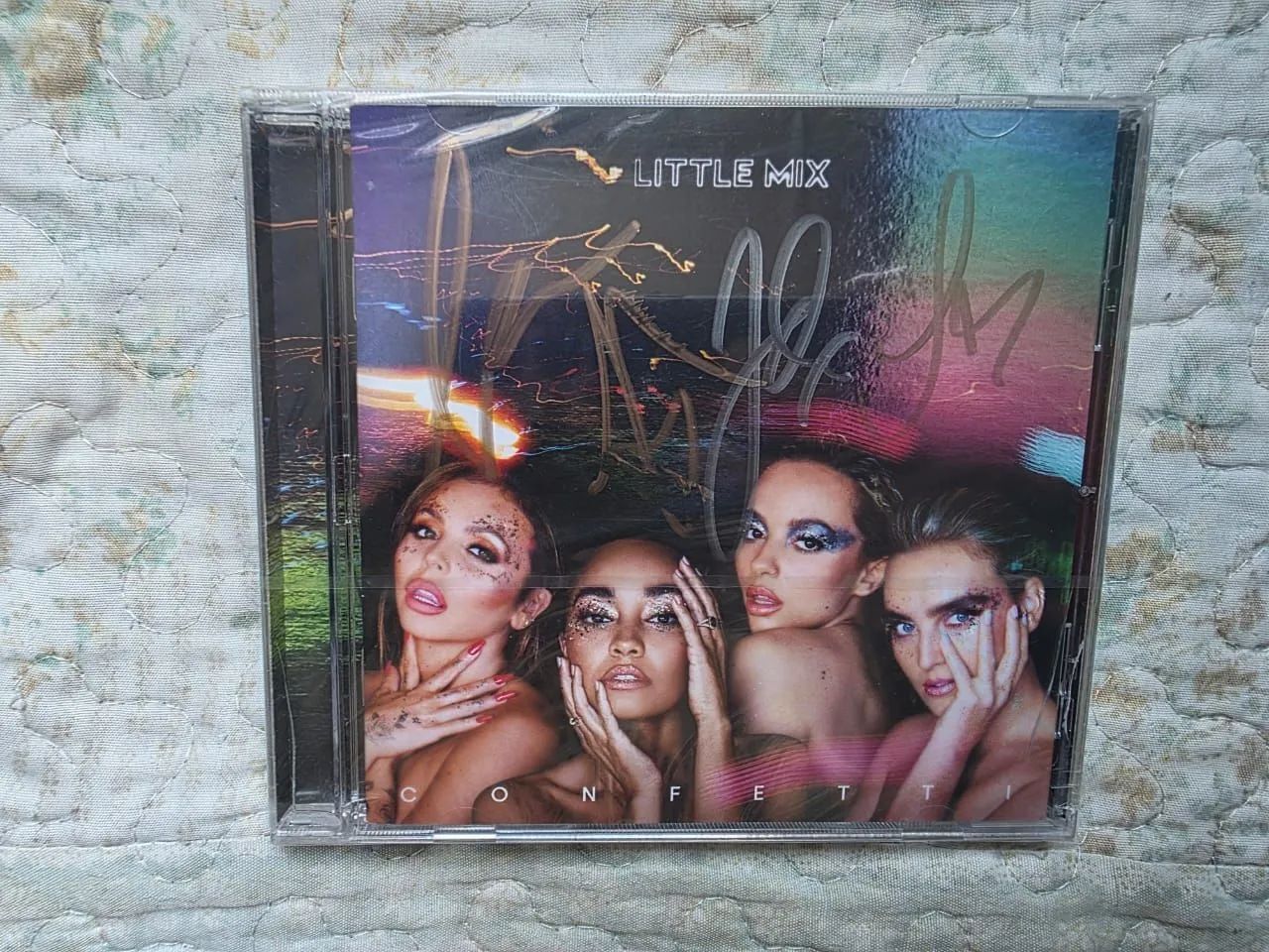 CD Little Mix Confetti Autografado Lacrado