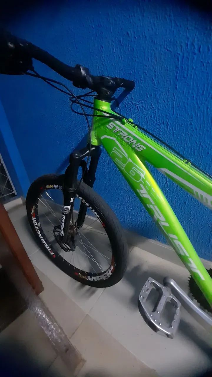 Bicicleta alumínio aro 26 - Foto 4