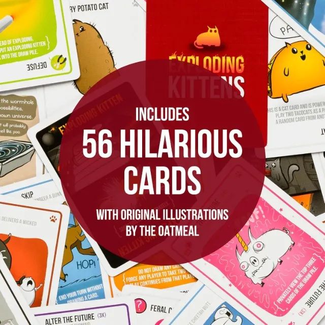  Jogo De Cartas Exploding Kittens - Galápagos (lacrado - Inglês) - Foto 4