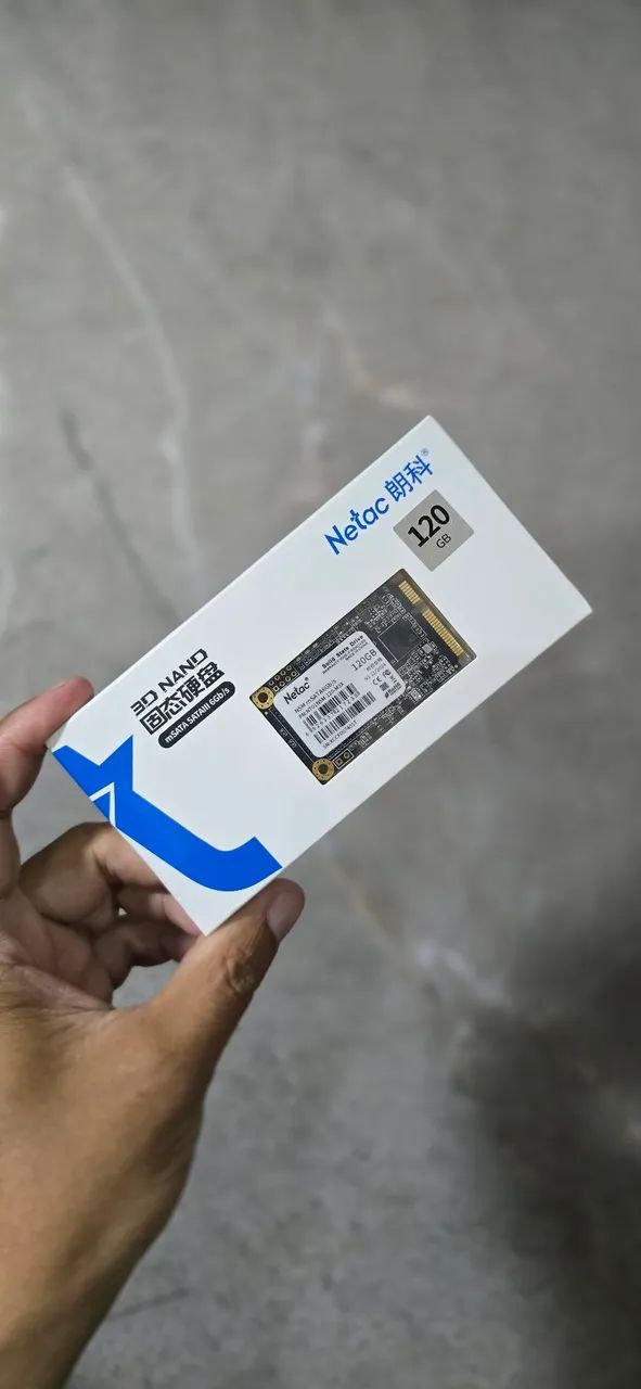 Ssd mSATA6GB/S 120GB NETAC 