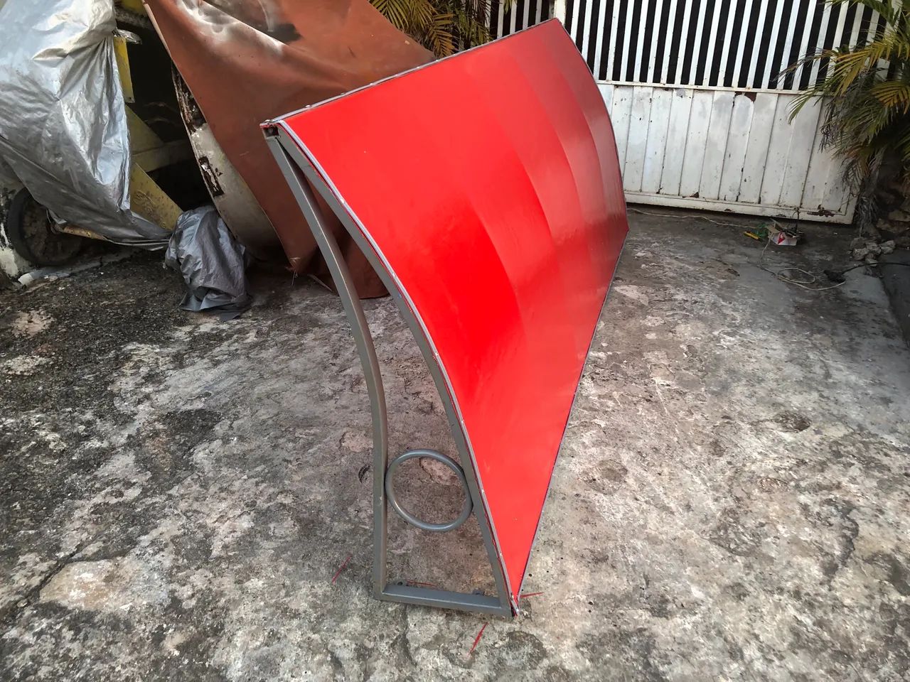Toldo vermelho Bauru  - Foto 3