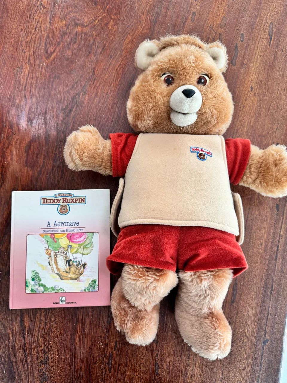 Urso Teddy Ruxpin Vintage Década 80 - Foto 2