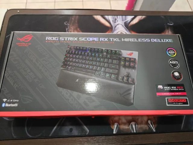 Gaming Keyboard Asus Rog Strix Scope Rx Tkl Wireless Deluxe