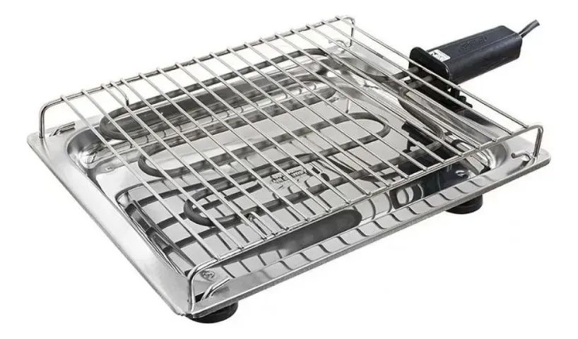 Churrasqueira Elétrica Cotherm Giulietta 127V Inox Portátil 1250W - Foto 5