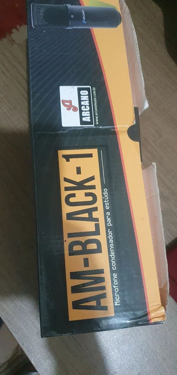 Microfone condensador para estúdio arcano