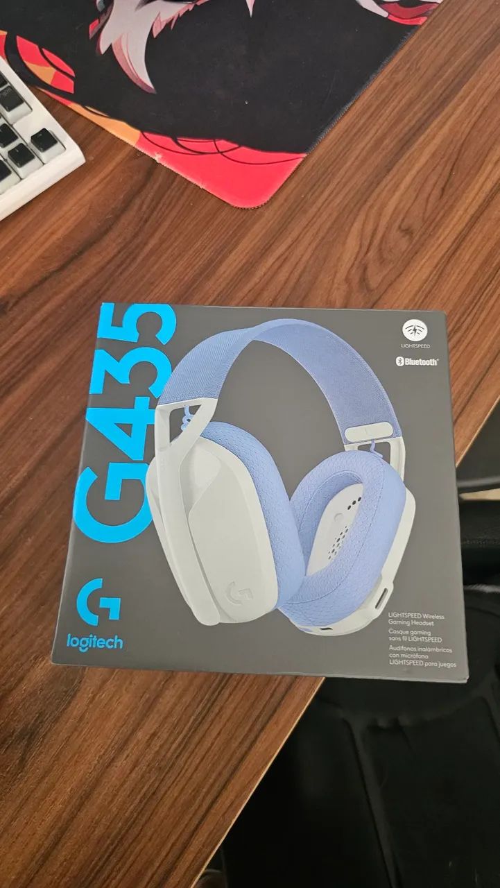 Headset Logitech g435 (novo)