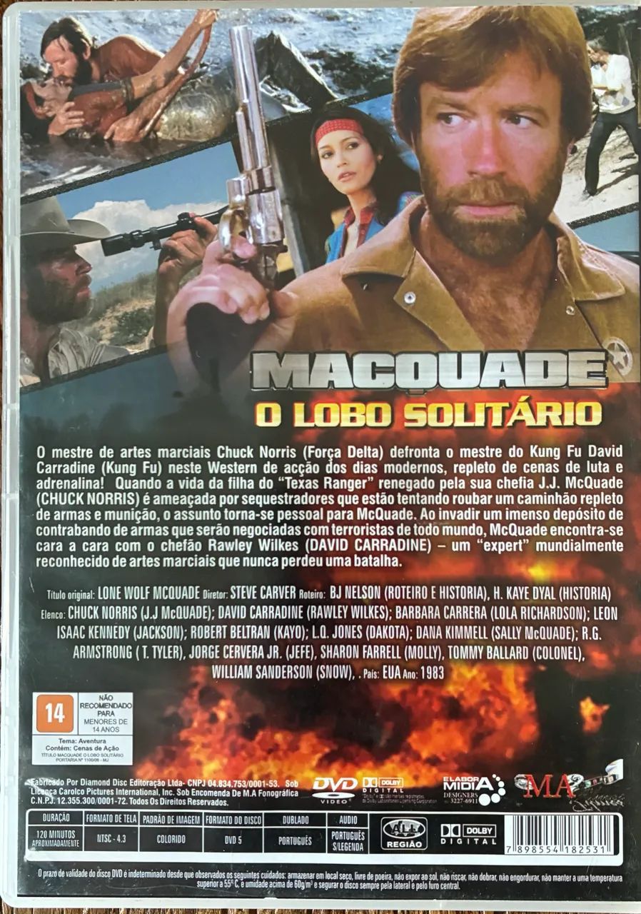 DVD - MACQUADE: O LOBO SOLITÁRIO  - Foto 3