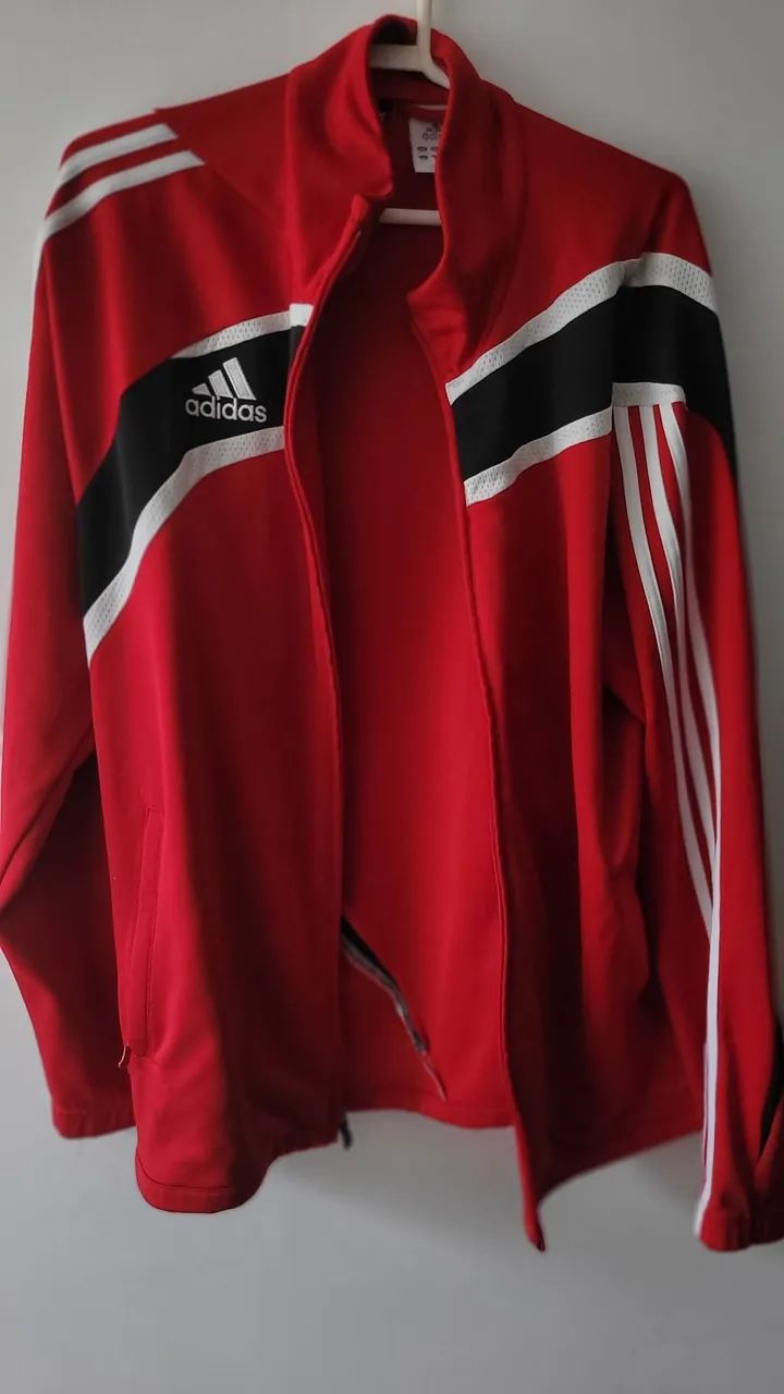 Jaqueta Adidas original com ziper