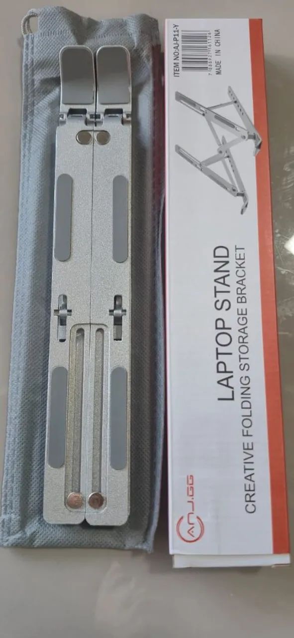 Suporte dobrável para notebook, tablet e celular - Foto 5