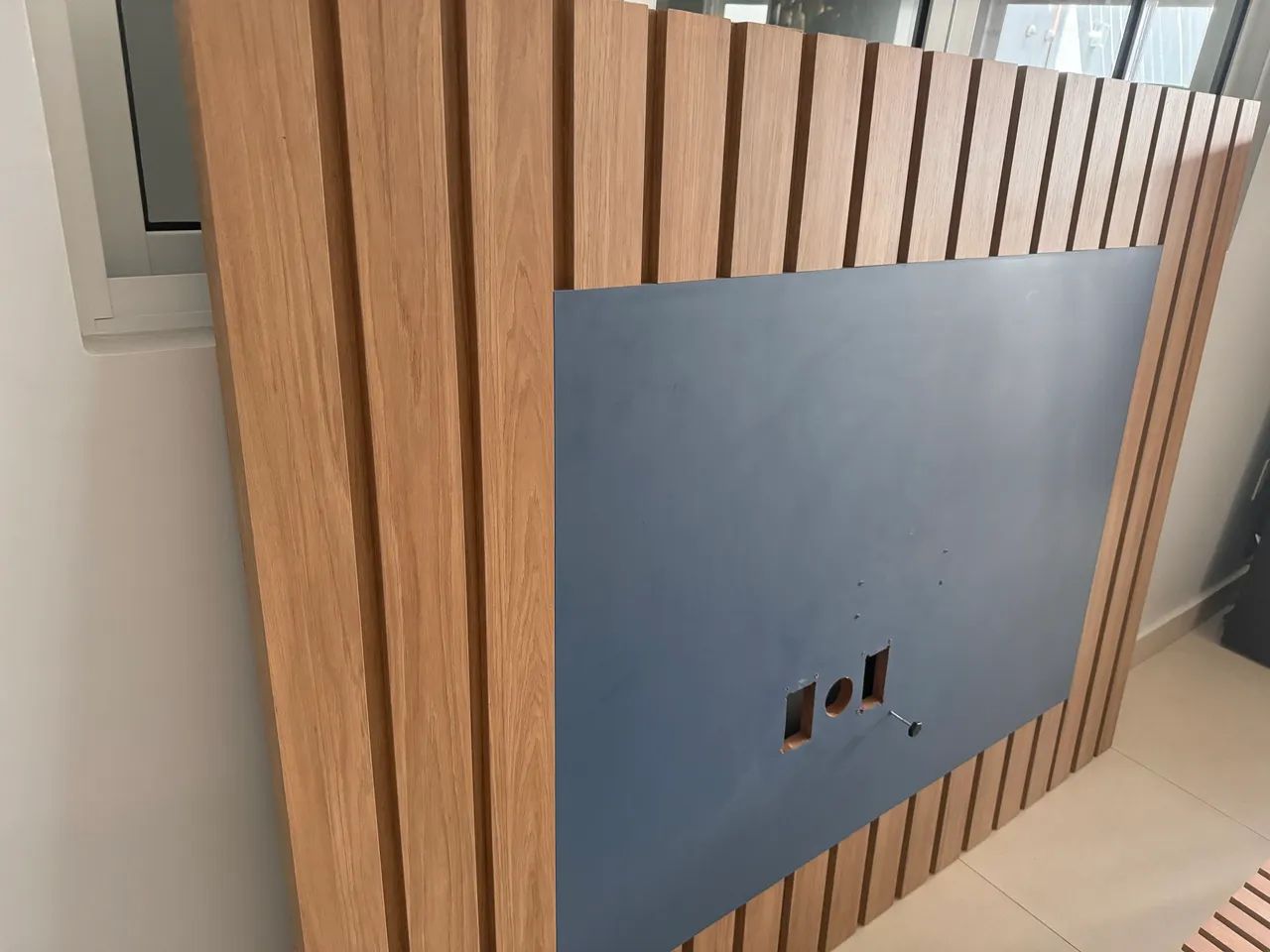 Painel ripado 