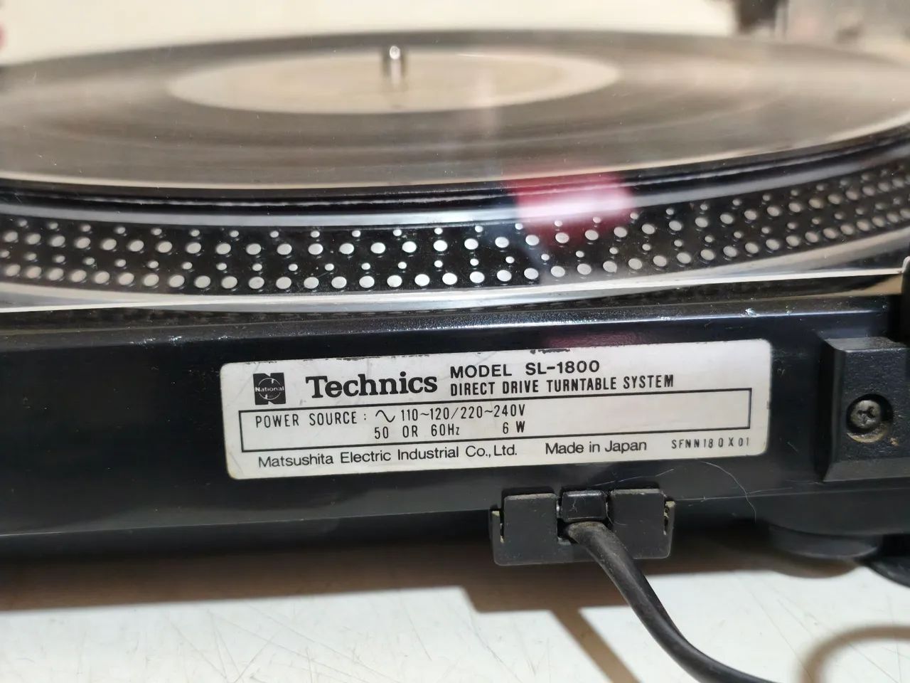 Toca discos Techics SL1800 - Foto 3