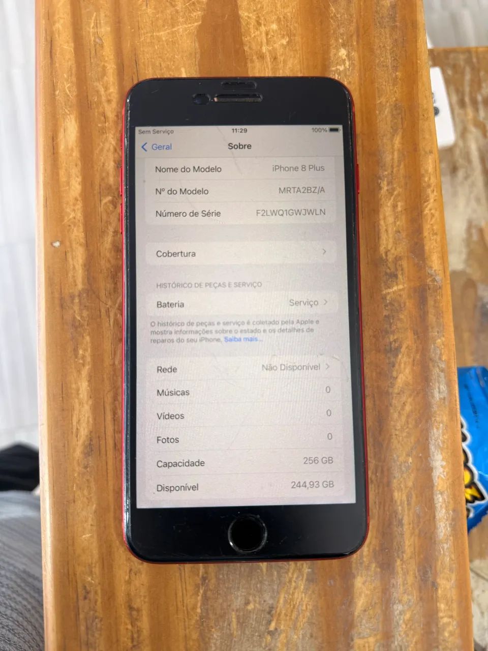 iPhone 8 Plus 256gb Red - Celulares e Smartphones - Bairro Novo