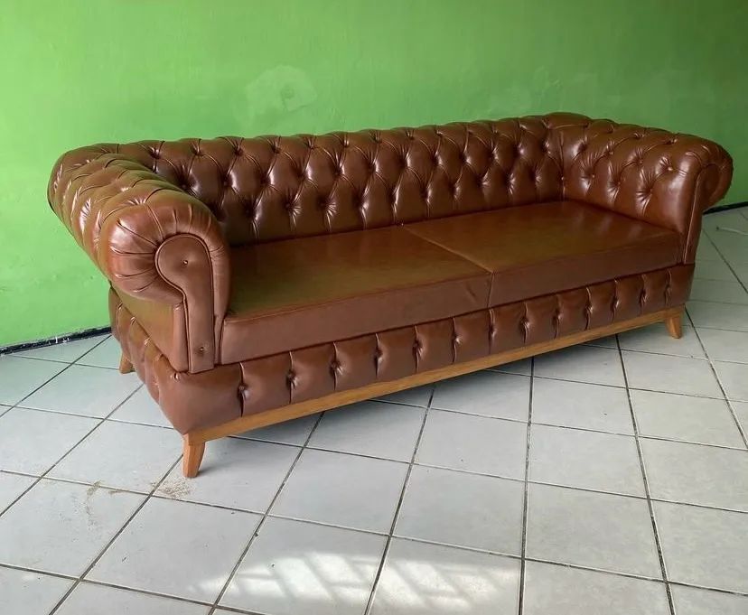 Sofá chesterfield da fábrica  - Foto 5