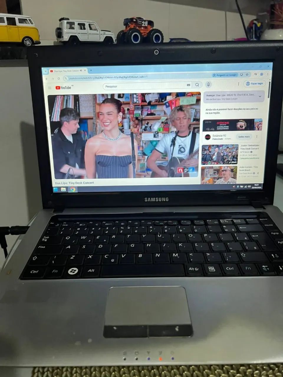 Notebook Samsung Windows 10 64bit + 2gb ddr3 + hd 160gb  - Foto 4