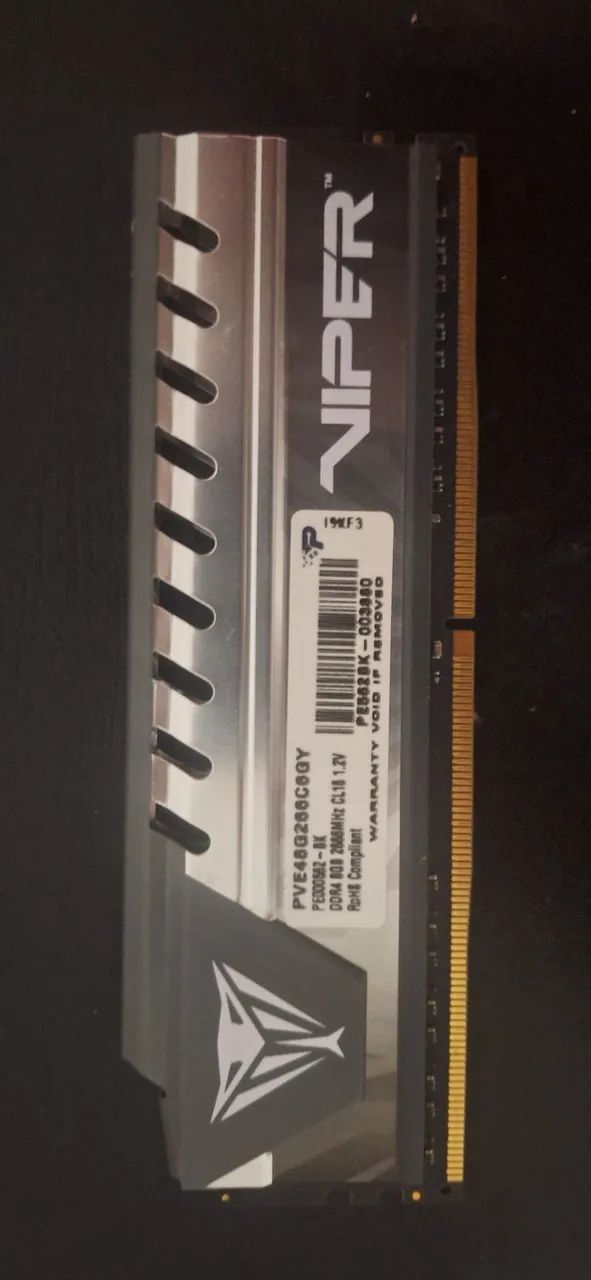 Memória ram Viper 8gb 2666mhz ddr4  - Foto 2