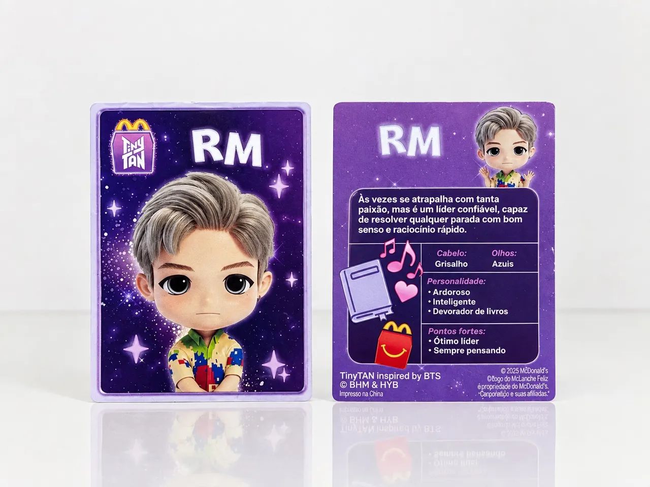 Rm (edição Throwback) - Bts Tinytan Mcdonald's + Card - Foto 2