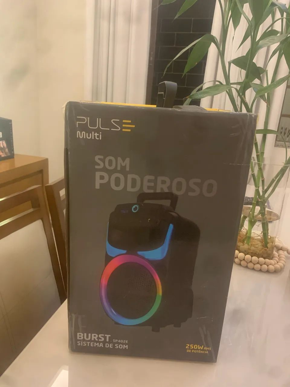 Caixa de som com microfone  - Foto 5