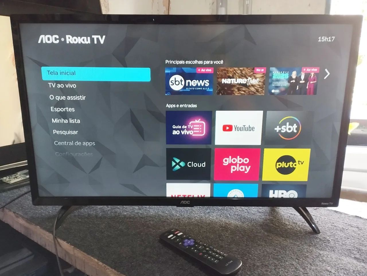 Tv Smart 32" AOC Roku ( com garantia ) - Foto 3