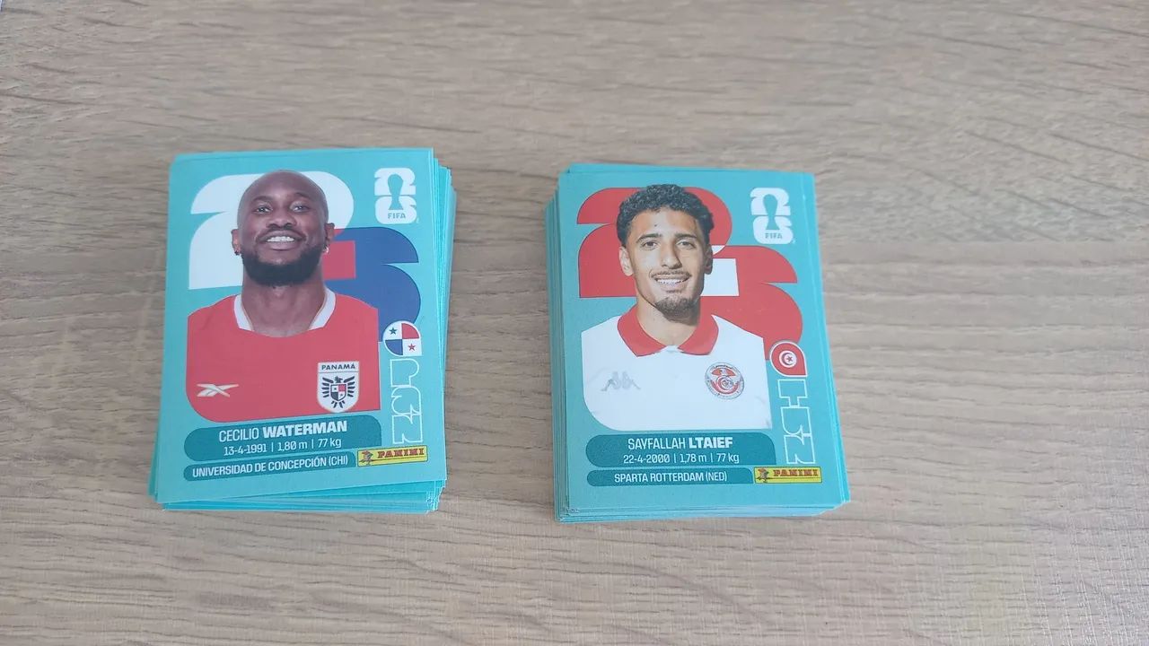 Figurinhas Copa 2026
