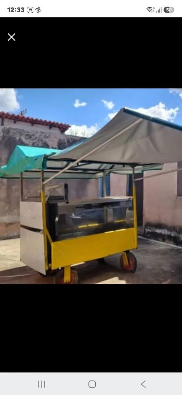 Carrinho de lanches