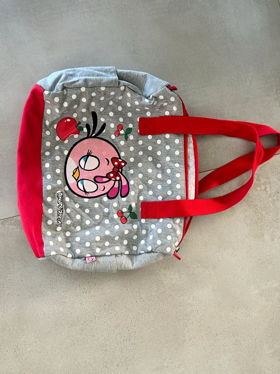 bolsa/mochila infantil angry birds 