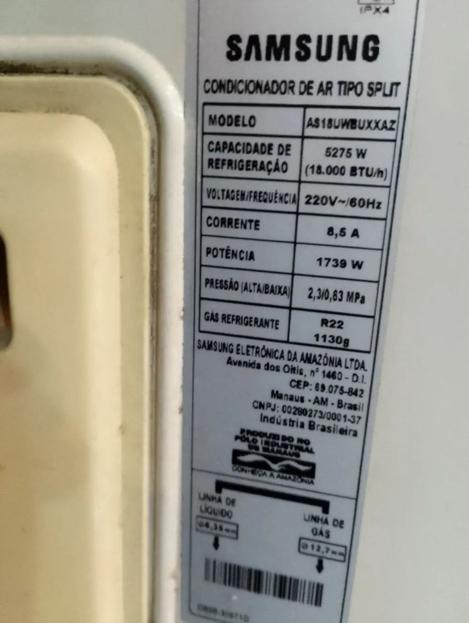 Ar condicionado usado