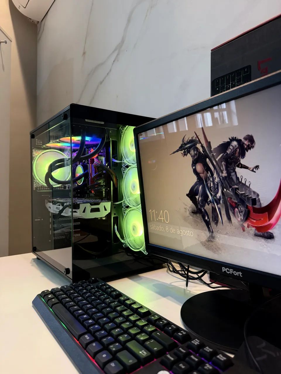 Pc gamer completo (aceito trocas) - Foto 5